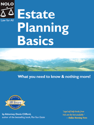 cover image of Estate Planning Basics
